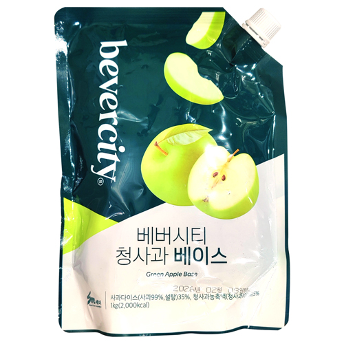 세미 베버시티 청사과 베이스 1kg 유통기한 임박