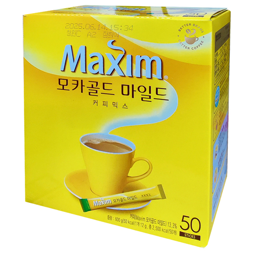 맥심 모카골드 마일드 커피믹스 50T