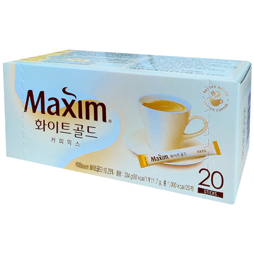 맥심 화이트골드 커피믹스 20T