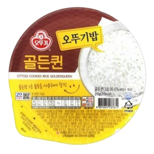 오뚜기밥 골든퀸 210g (12개)