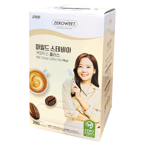 펄세스 마일드 스테비아 커피믹스 플러스 200T