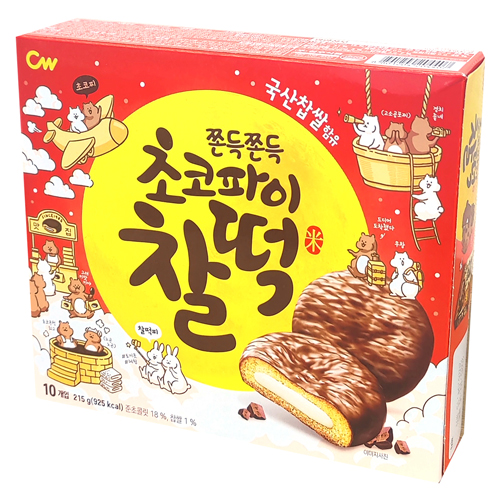 청우 초코파이 찰떡 215g