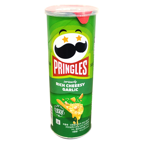 프링글스 리치 치즈 갈릭맛 102g