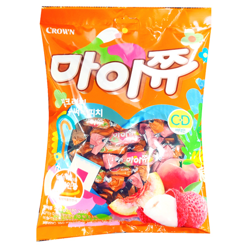 크라운 마이쮸 핑크리치 써니피치 284g