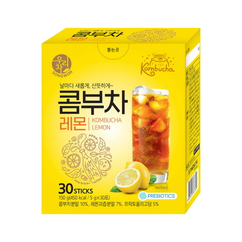 송원 콤부차 레몬 30스틱