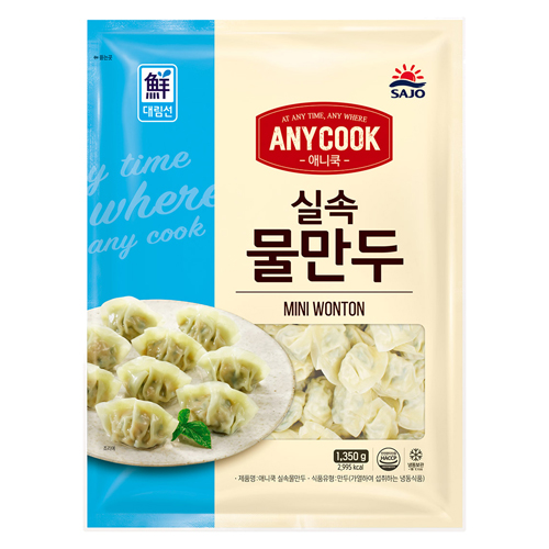 사조 애니쿡 실속 물만두 1350g