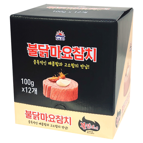 사조 불닭 마요 참치 파우치형 100g (12개입)