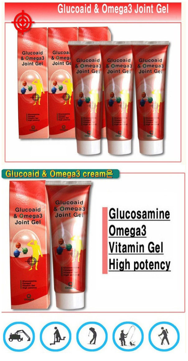 Omega3 Relief Pain Cream Massage Gel Bruises Muscle Aches Arthritis