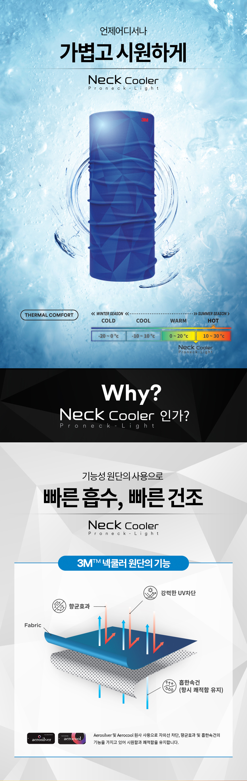 NEW MULTI FUNCTION SCARF 3M neck cooler pro neck l