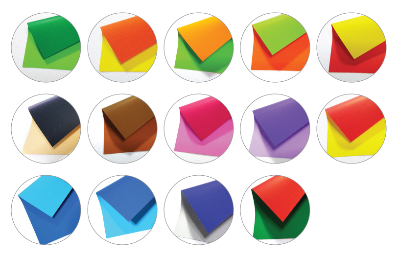 Double Sided colored paper, Assorted Bright colors, Amos 24colors4PCS