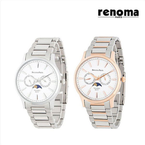 [renoma] 레노마 남성 메탈 손목시계 RE-500(색상선택)