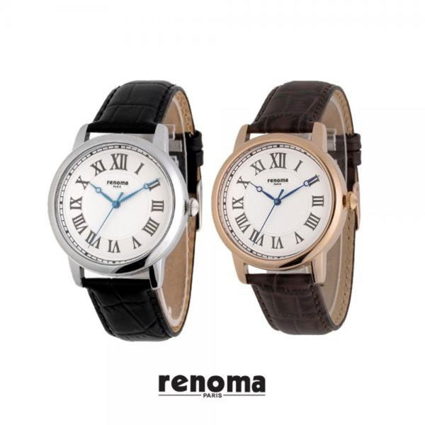 [renoma] 레노마 남성 가죽 손목시계 RE-5455(색상선택)