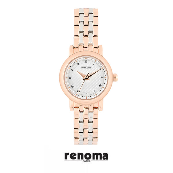 [renoma] 레노마 여성 메탈 손목시계 RE-565(로즈골드)