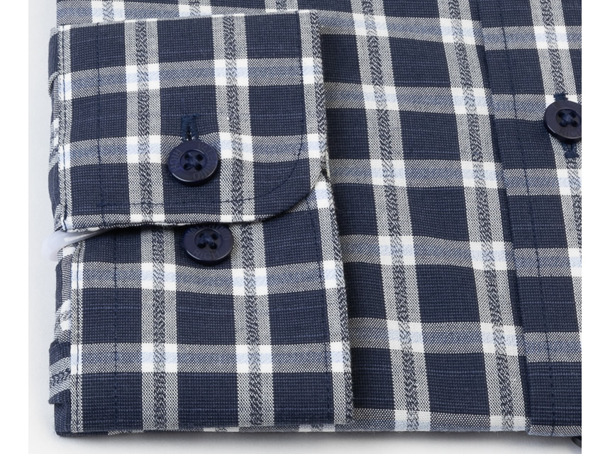 슈트파크 중년남성정장 국민브랜드 와이셔츠 체크무늬 일자형 상세이미지