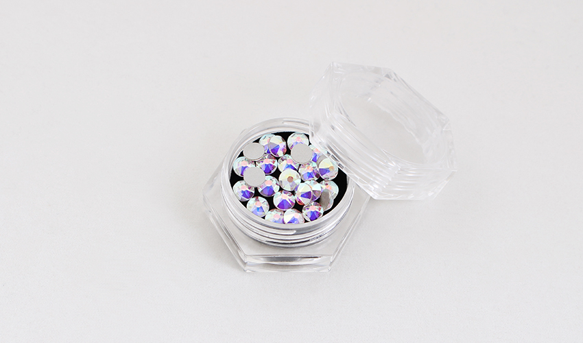 도나와,donawa,스와로브스키,네일스톤,네일재료,네일큐빅,젤네일,젤네일스톤,네일파츠,셀프네일,네일비즈,팬시스톤,스와로브스키 크리스탈AB S20 25개 DSJAR-S20-AB