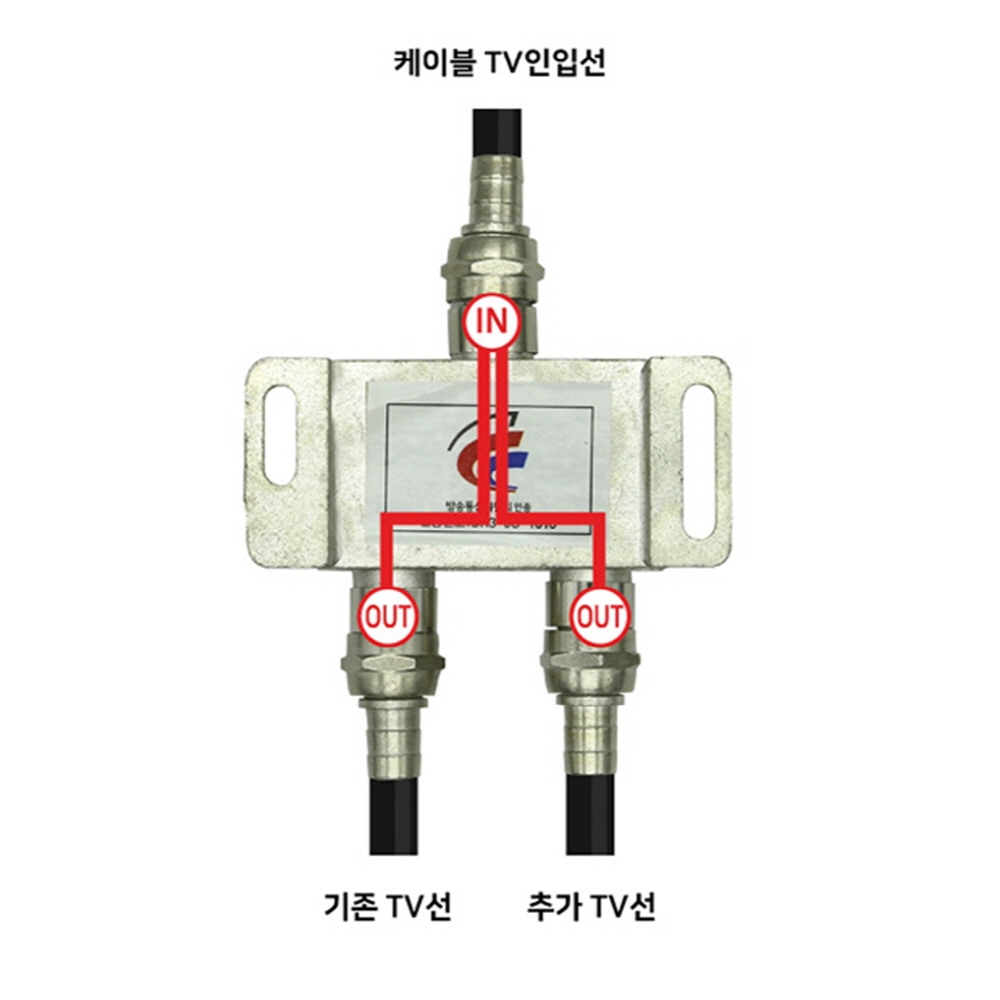 돈스텔 위성안테나 TV안테나 고급유선분배기