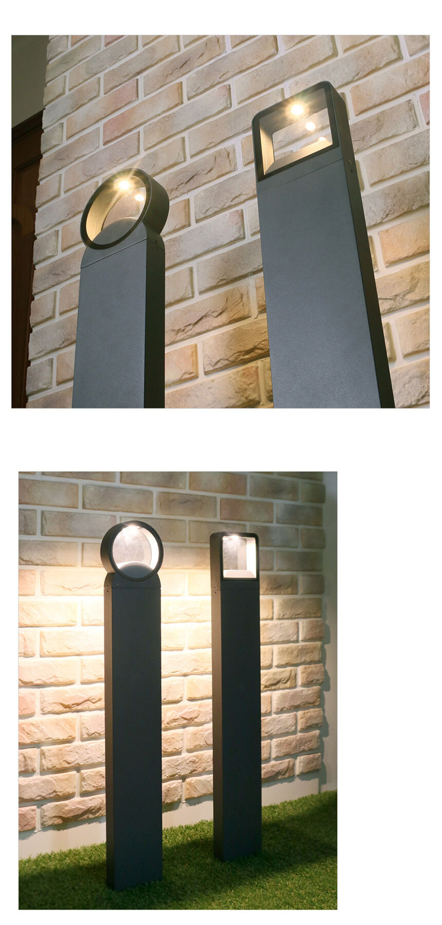 LED 코디 잔디등 5W(원형 / 사각 )