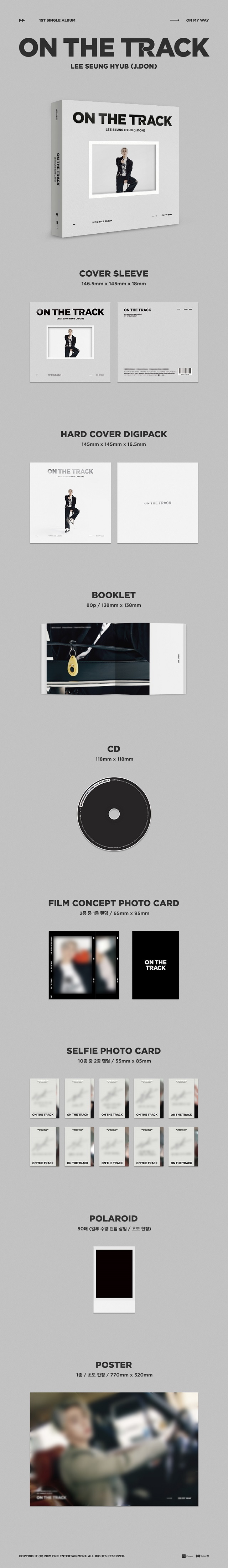 J.DON - Single Album Vol.1 [ON THE TRACK] J.DON JDON J.DONAlbum J.DONSingleAlbum N.Flying N.FlyingAlbum ONTHETRACK K-POPAlbum K-POP