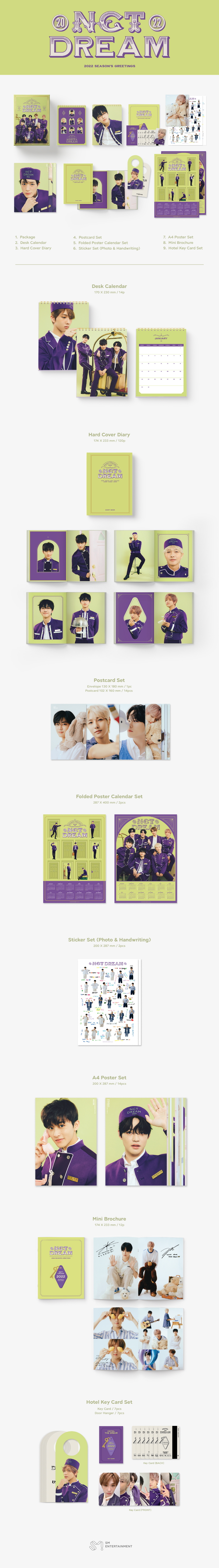 [NCT DREAM] 2022 SEASON'S GREETINGS (Special Benefit) nct dream nctdream greetings seasons 2022 2022sg benefit nctdream2022 nctdreamsg