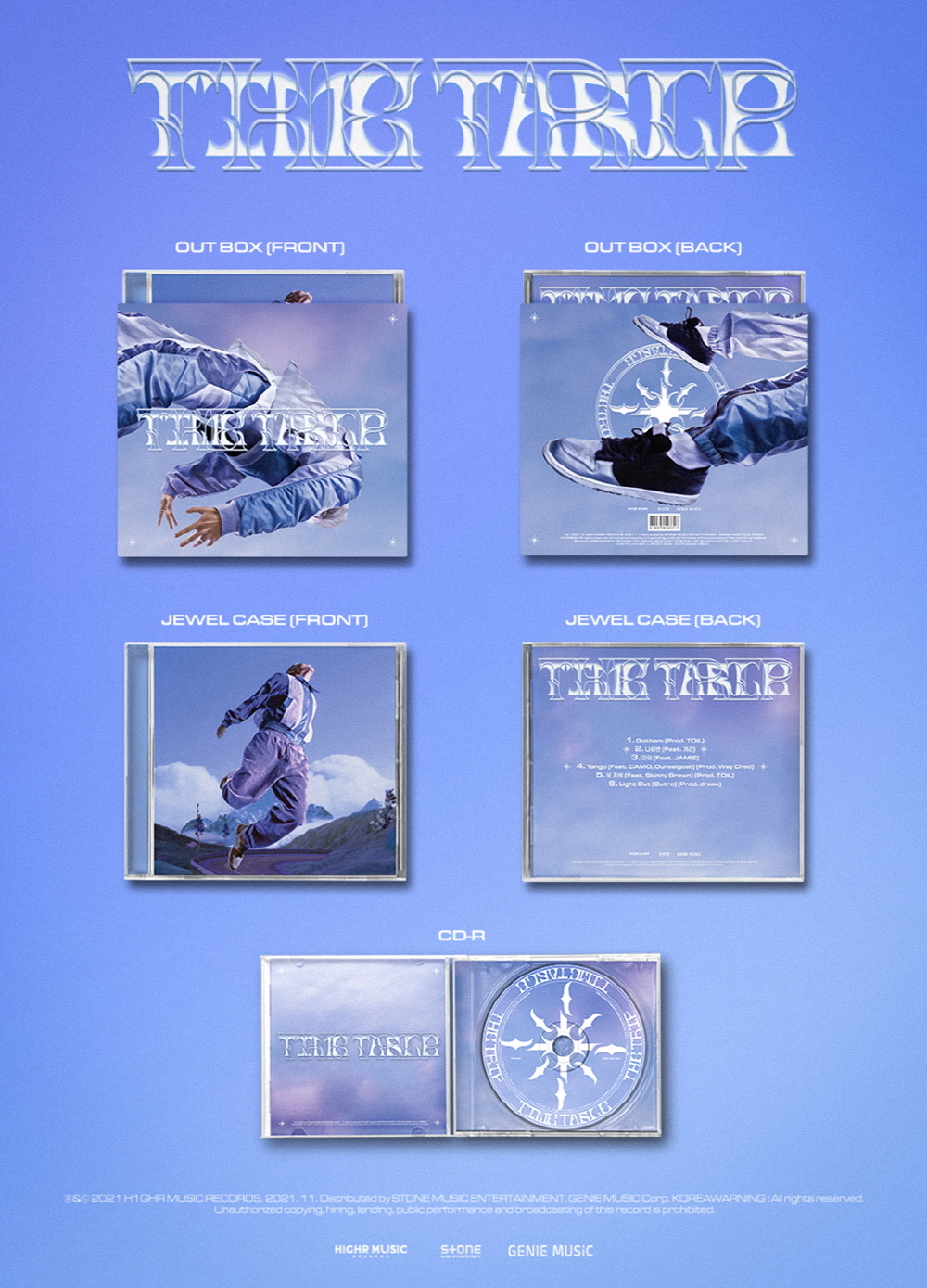 TRADE L - EP ALBUM [Time Table - The Trip] TRADE L Time Table TheTrip TRADE Lalbum TIMETABLEAlbum TRADELalbum TRADE Lcd