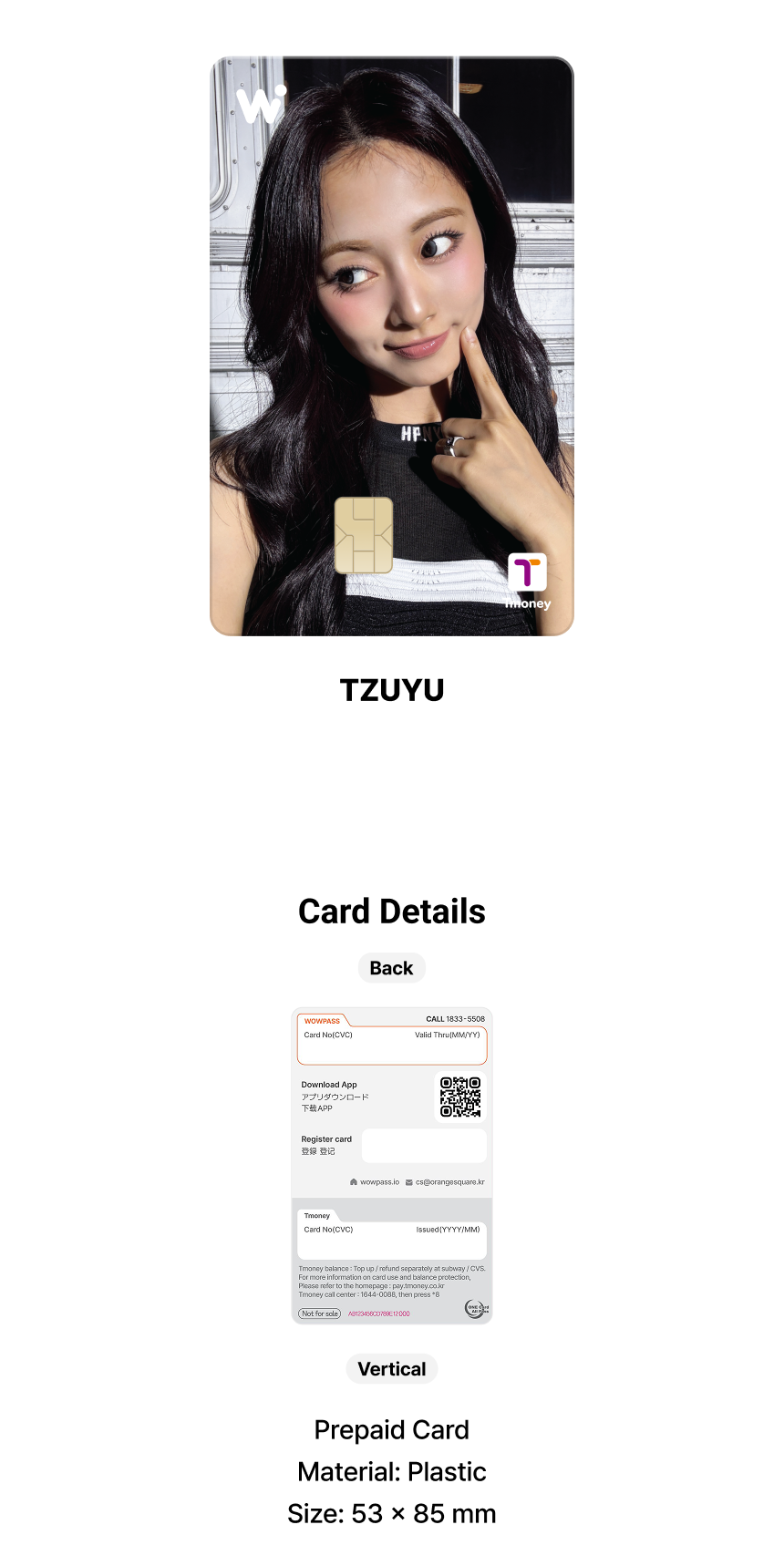 TWICE Official WOWPASS Unreleased 10th anniversary Selfie Photo