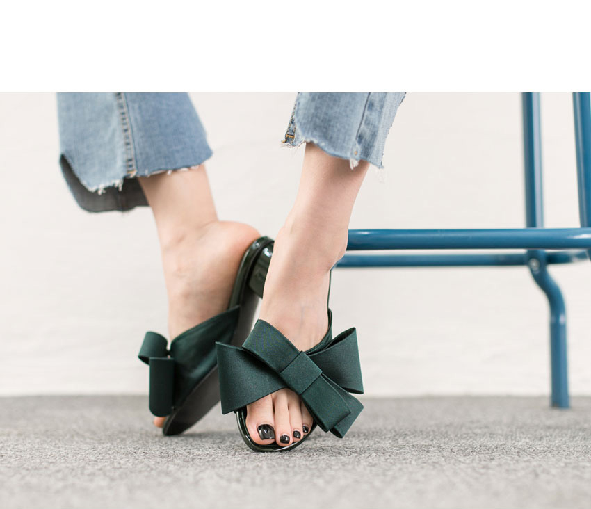 또오세 여성 새틴 여성뮬슬리퍼형샌들