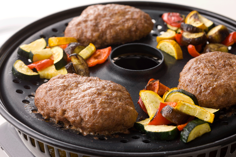 조이쿡 직화 오븐 함박 스테이크