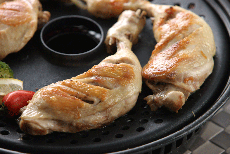 조이쿡 직화 오븐 닭다리 구이 