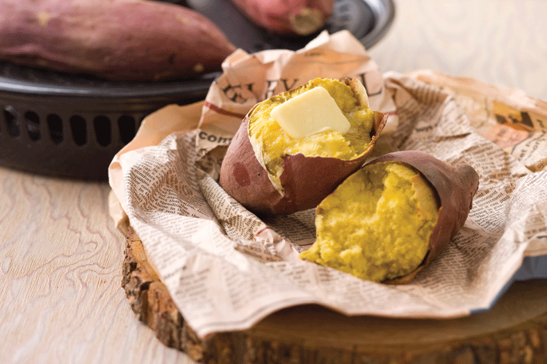 조이쿡 직화 오븐 군고구마 