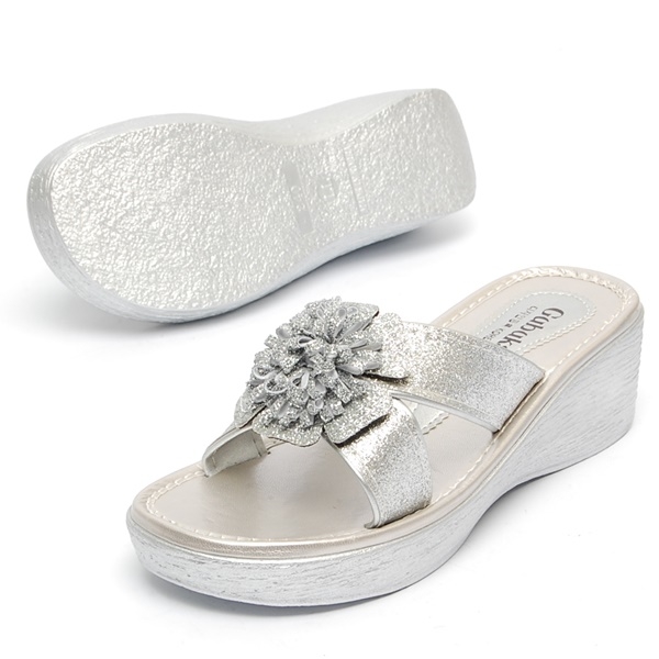 거북선 국화스트랩 중굽슬리퍼 (5.5cm)_6