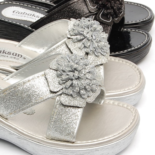 거북선 국화스트랩 중굽슬리퍼 (5.5cm)_10