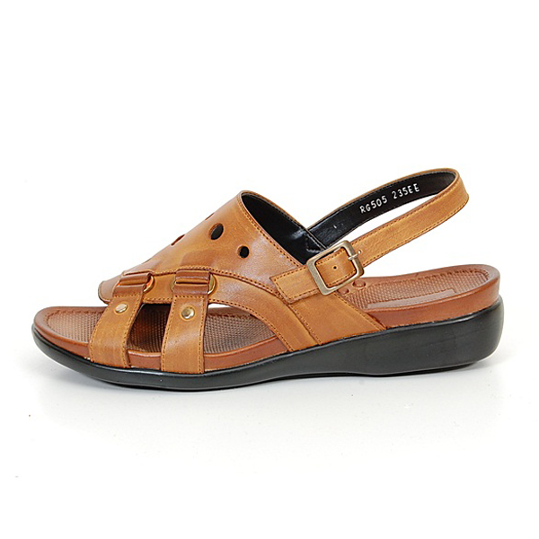 RG 통가죽 수제화 배색 샌들_2