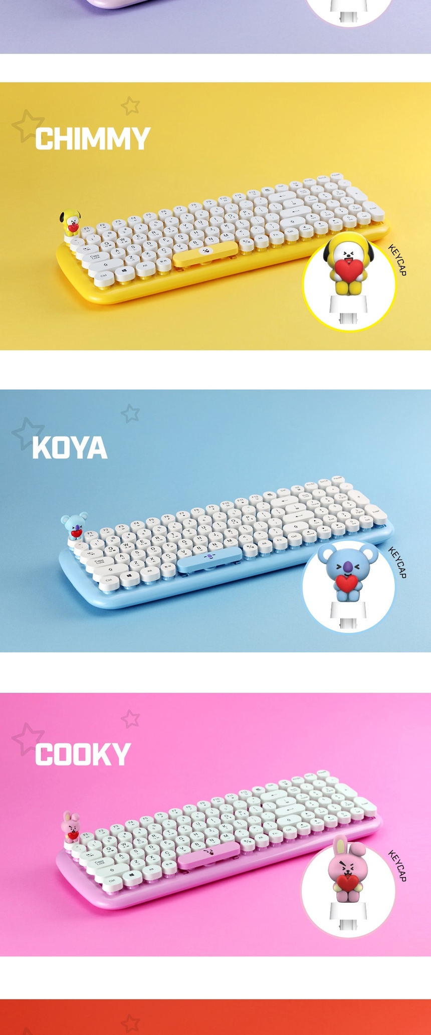 wireless retro keyboard bt21