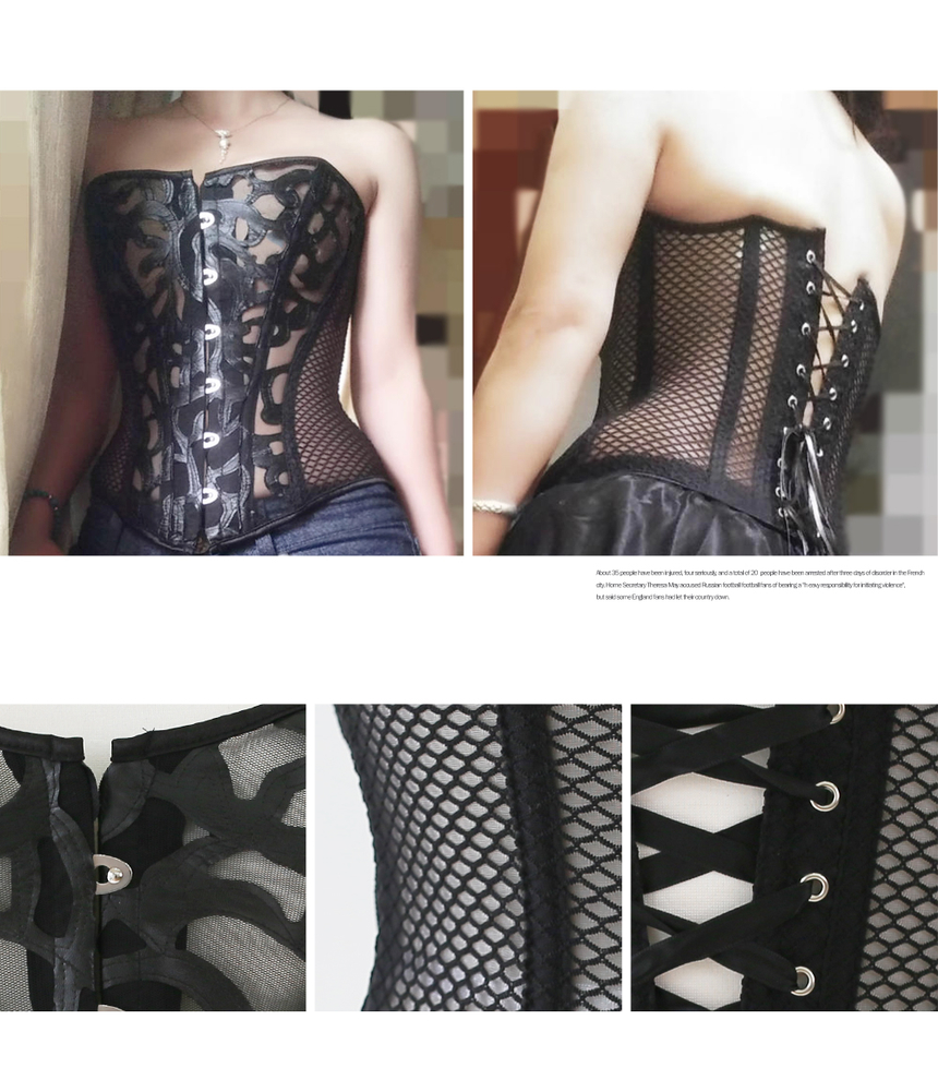 COUNTER LOUNGE CO0199 White wedding corset sexy co