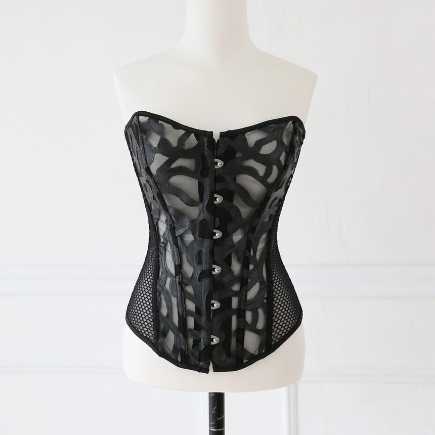 COUNTER LOUNGE CO0199 White wedding corset sexy co