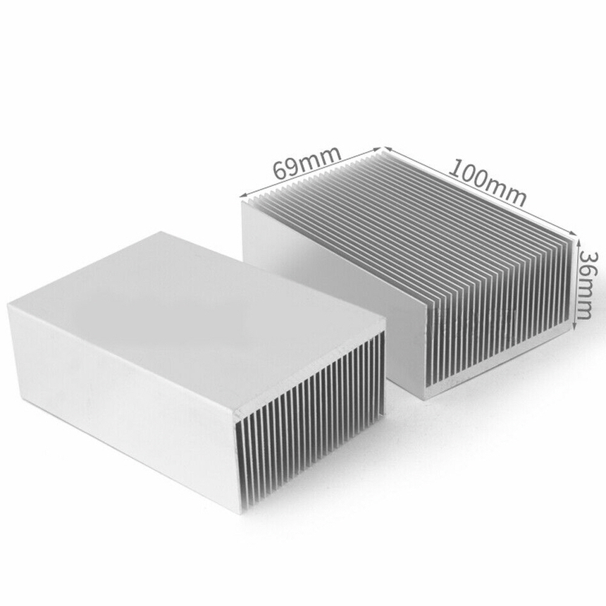 100x69x36mm 고급 알루미늄 방열판 히트싱크 열전소자