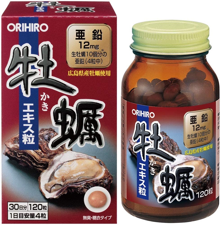 ORIHIRO 오리히로 굴 엑기스 120정