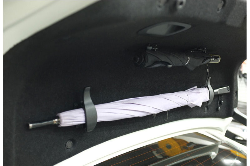 Multi Purpose Car trunk lid umbrella holder hanger DIY Easy Quick