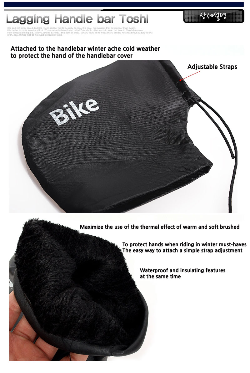 motorcycle handlebar covers winter