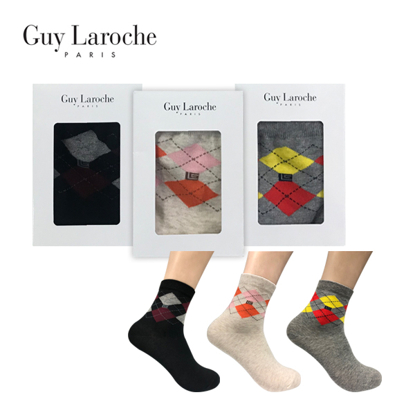 [Guy Laroche] Gentleman suit / Man & Woman casual socks collection