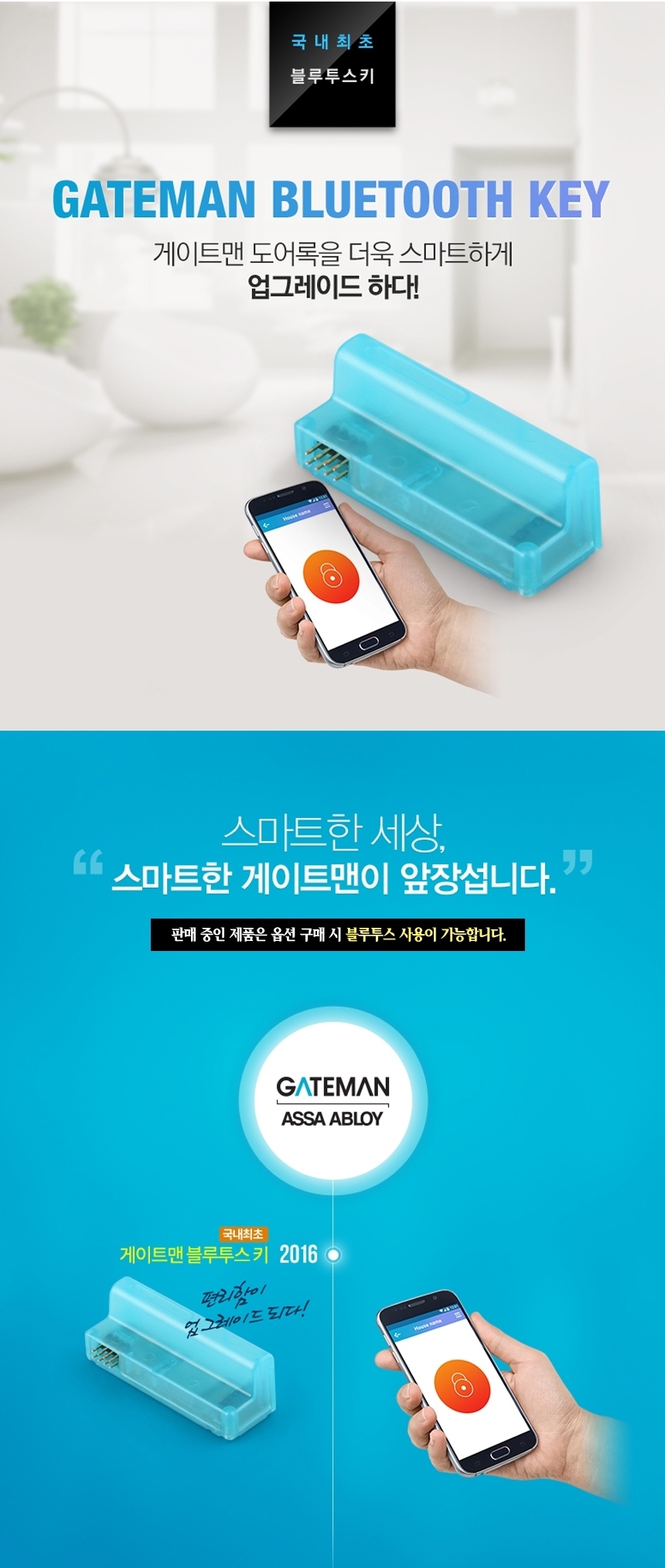 New Doorlock Gateman Bluetooth Communication Pack 