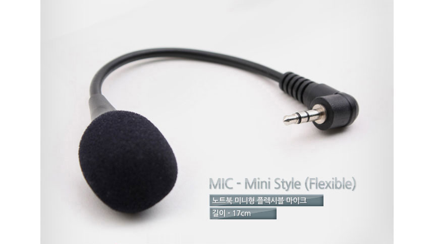 소형 휴대용 자바라 마이크 미니마이크 PC 노트북 스마트폰&nbsp; 3극 3.5mm&nbsp;&nbsp;DSLR 미러리스 카메라 유투브 youtube 크리에이터 개인방송- 오호! oHoi