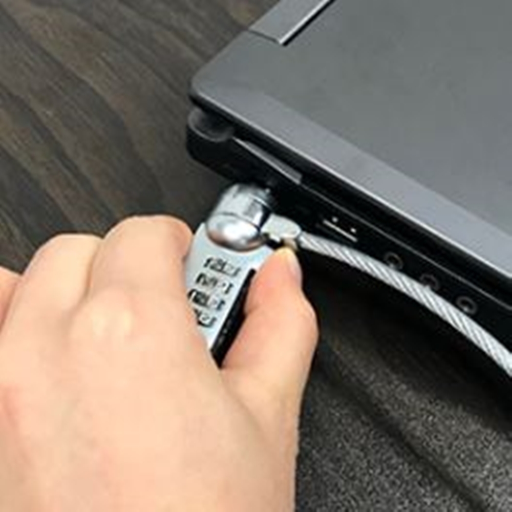 노트북 잠금장치 시건장치 자물쇠 도난방지 비밀번호 설정 락