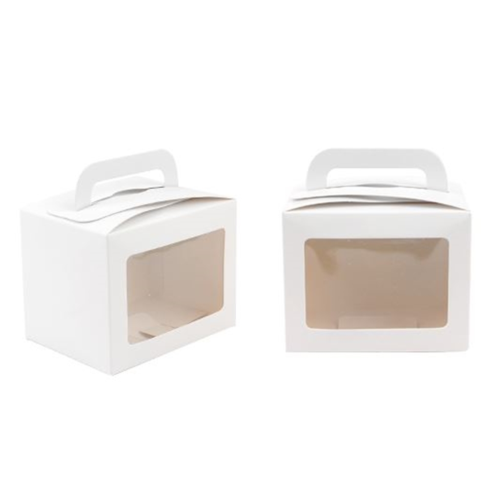 선물 포장박스 상자 손잡이 투명창박스 조립식 크라프트상자 종이 패키지박스 / 옵션선택