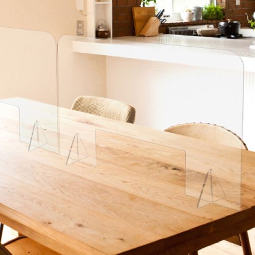 아크릴 비말 칸막이 식당 식탁 테이블칸막이 투명가림막 책상 가림판 / 옵션선택