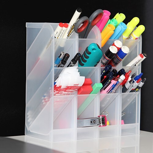 다용도펜꽂이 슬림연필꽂이 펜트레이 펜슬꽂이
