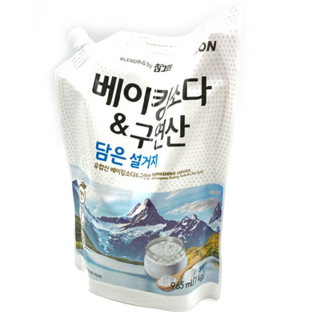 설거지세제 베이킹소다 구연산 1kg 절약형 포장 1EA