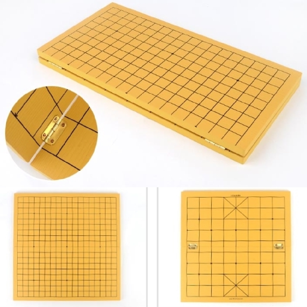 육형제양면바둑장기판 접이식 40x40cm 선택3종 3부 4부 5부 1개