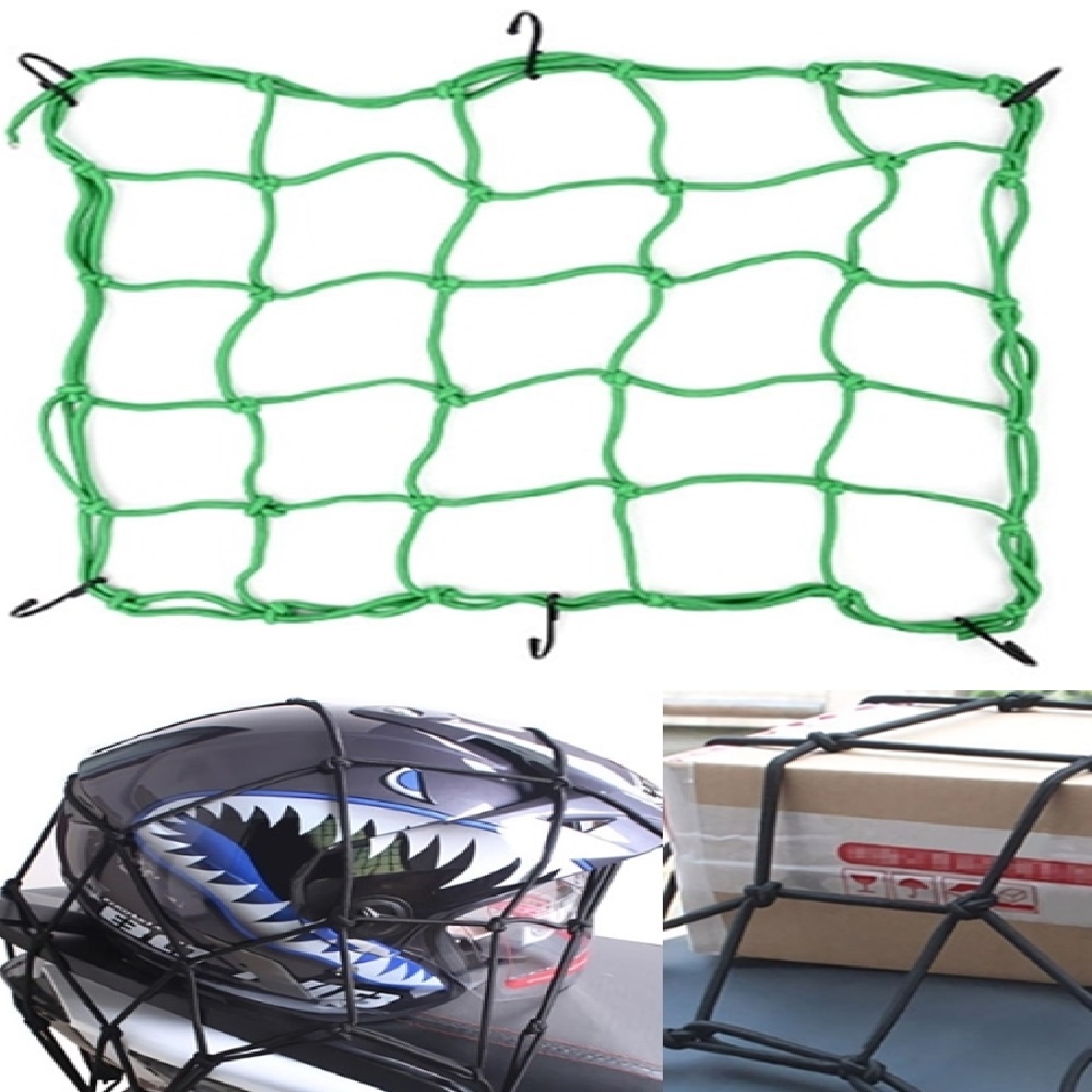 배달 오토바이그물 짐바 덮개망 줄바 사각 후크 고무 신축 랜덤