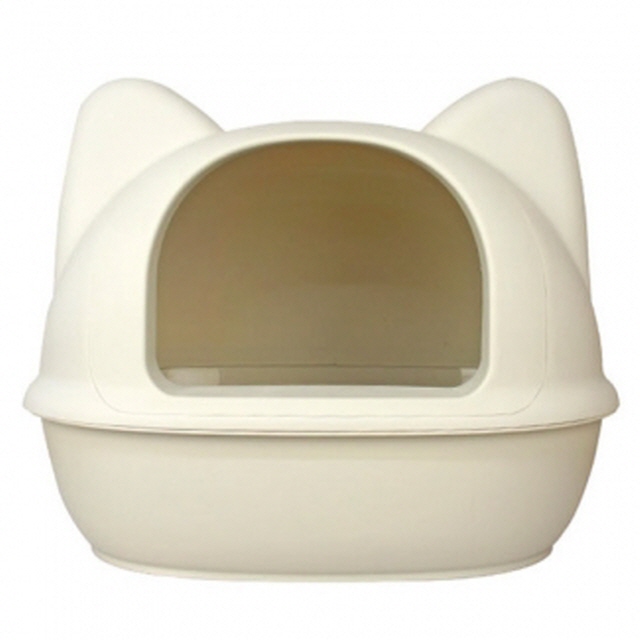 Dfav iCAT 아이캣 뉴점보 고양이화장실-아이보리